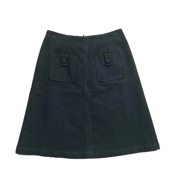 New! Boden Women’s Ella A-Line Skirt Size 4L in Gray - Picture 1 of 5